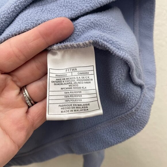 VTG Nike ACG Therma Fit Mock Neck Fleece Pullover Sweatshirt Womens size Medium - Picture 6 of 8